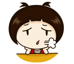 Jangmi a Little Girl sticker #6186319