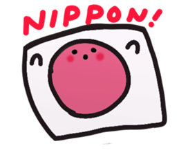 nihon no kimochi(english)by amahika sticker #6187121