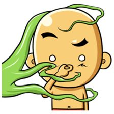 Bronze Acupuncture Bros. sticker #6187429