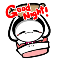 Calm Bunny sticker #6188124