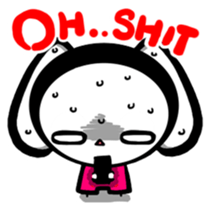 Calm Bunny sticker #6188125