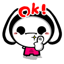 Calm Bunny sticker #6188134