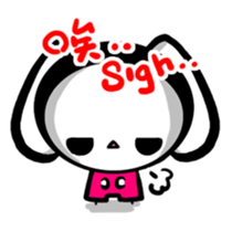 Calm Bunny sticker #6188138