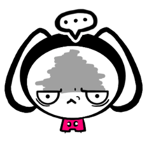 Calm Bunny sticker #6188139
