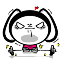Calm Bunny sticker #6188141