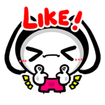 Calm Bunny sticker #6188147