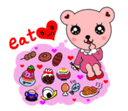 cute bobo bear and his Animal friends(2) sticker #6188332