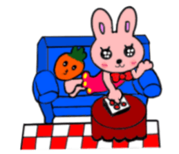 cute bobo bear and his Animal friends(2) sticker #6188335