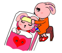 cute bobo bear and his Animal friends(2) sticker #6188337