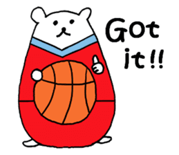Hamsters Basketball Club English Ver. sticker #6188920
