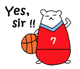 Hamsters Basketball Club English Ver. sticker #6188928