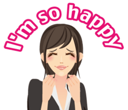 emotion of Office lady2 sticker #6189042