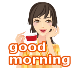 emotion of Office lady2 sticker #6189046