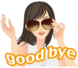 emotion of Office lady2 sticker #6189053