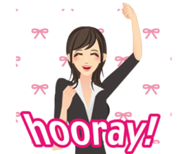 emotion of Office lady2 sticker #6189067