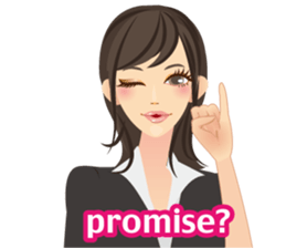 emotion of Office lady2 sticker #6189076