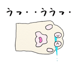 paw pads sticker #6189206