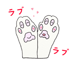 paw pads sticker #6189221
