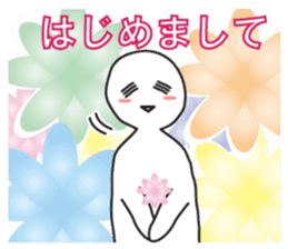 A greeting. sticker #6189641