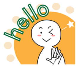 A greeting. sticker #6189649