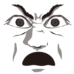 Only an expression. -male version-