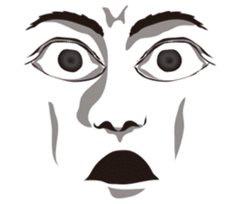 Only an expression. -male version- sticker #6189979