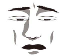 Only an expression. -male version- sticker #6189981