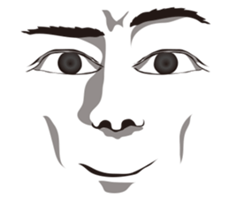 Only an expression. -male version- sticker #6190023