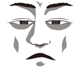 Only an expression. -male version- sticker #6190031