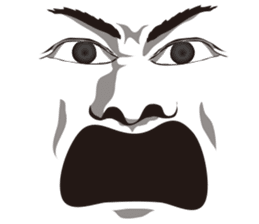 Only an expression. -male version- sticker #6190035