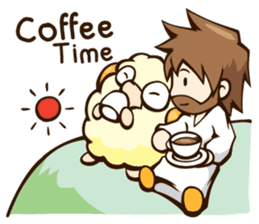 Little Lamb & the Shepherd #4 sticker #6190082