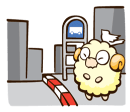 Little Lamb & the Shepherd #4 sticker #6190083