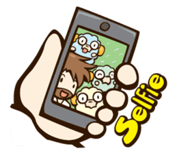 Little Lamb & the Shepherd #4 sticker #6190090