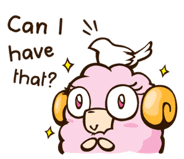 Little Lamb & the Shepherd #4 sticker #6190096