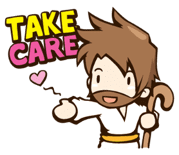 Little Lamb & the Shepherd #4 sticker #6190102