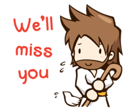 Little Lamb & the Shepherd #4 sticker #6190103