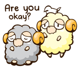 Little Lamb & the Shepherd #4 sticker #6190104