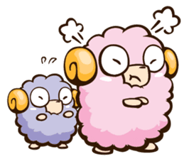 Little Lamb & the Shepherd #4 sticker #6190113