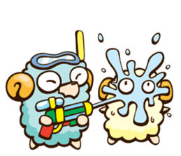 Little Lamb & the Shepherd #4 sticker #6190115