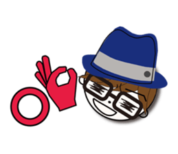 Fashion boy working papers complain sticker #6190275