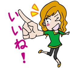 Women's power Sticker sticker #6190307