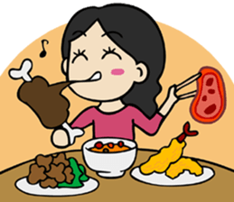 Women's power Sticker sticker #6190311