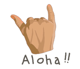 Hand Signal sticker #6190411