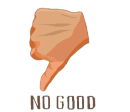 Hand Signal sticker #6190414