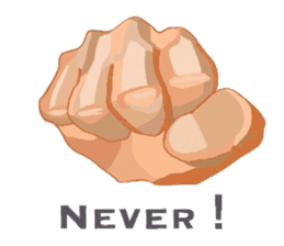 Hand Signal sticker #6190418