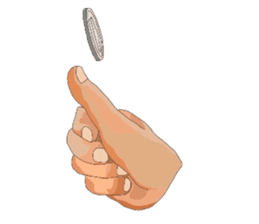 Hand Signal sticker #6190423