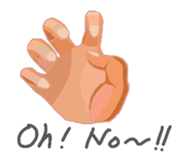 Hand Signal sticker #6190424