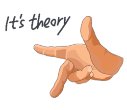 Hand Signal sticker #6190429