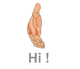 Hand Signal sticker #6190439