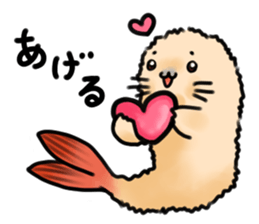 Fried Prawns Seal Sticker2 sticker #6190500